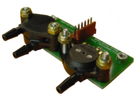 The Dual Barometer Board provides altitude and airspeed sensing for air vehicles.